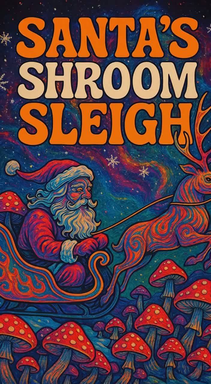 Santa’s Shroom Sleigh