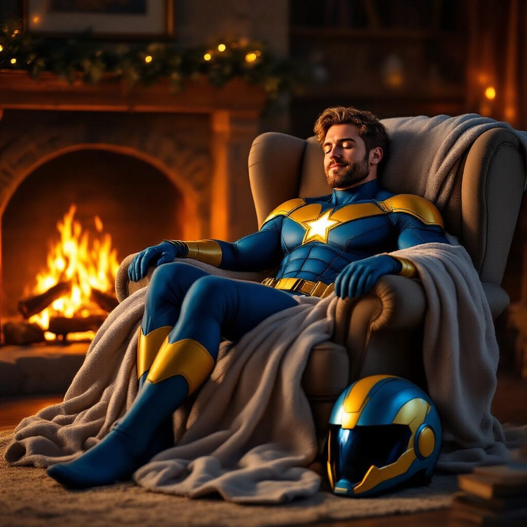 Chillin’ by the Fire