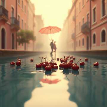 桜流れる疎水夢見て