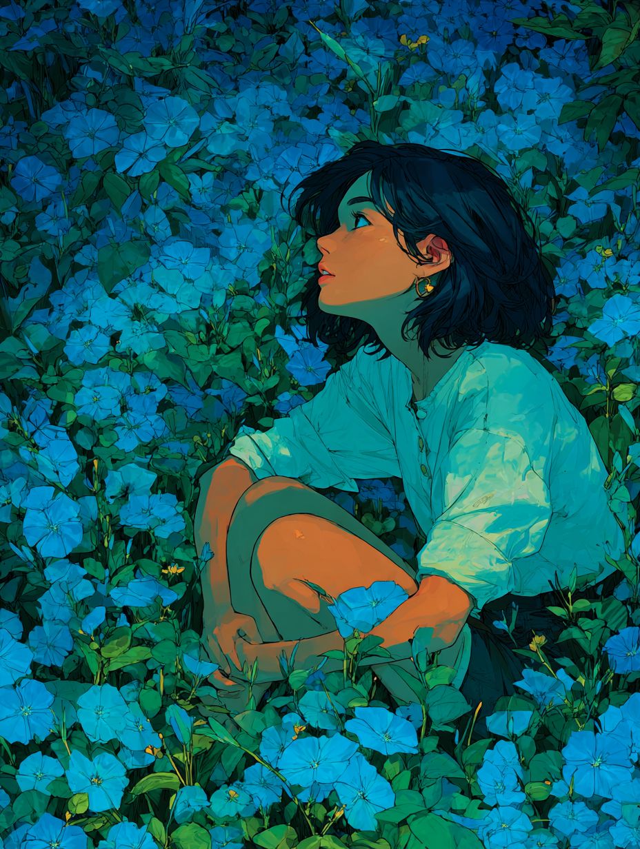Don’t Leave Me in the Quiet of Blue Nights
