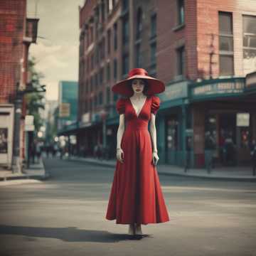 qué elegante va la mami