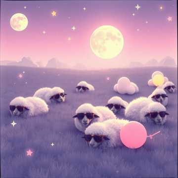 Moutons Farfelus Pour Les Insomniaques .  
