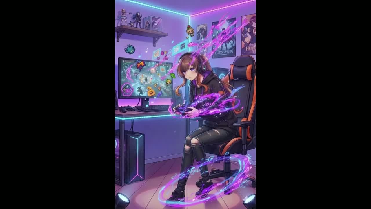 Gamer Neon Magic Lights