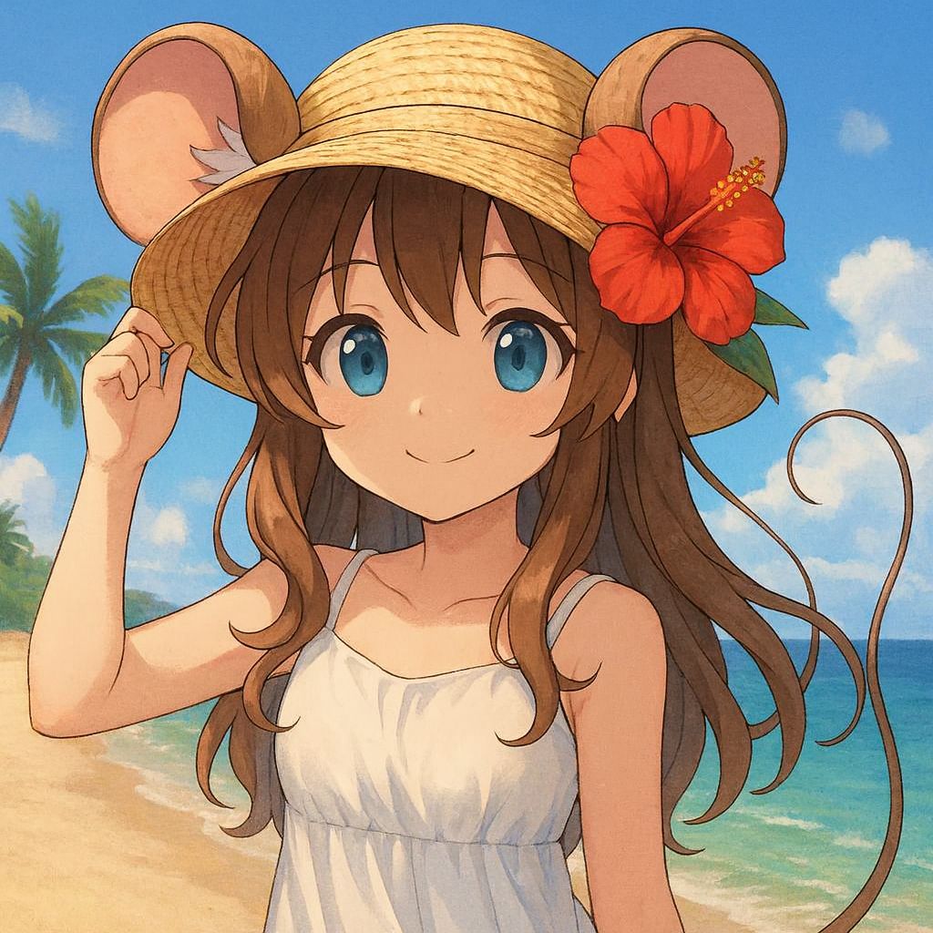 ハイビスカスの少女