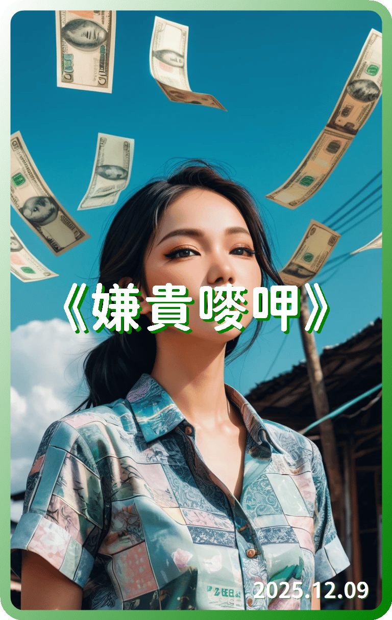 《嫌貴嘜呷 - 重製版》(台語 EDM)