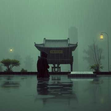 春雨祭故人