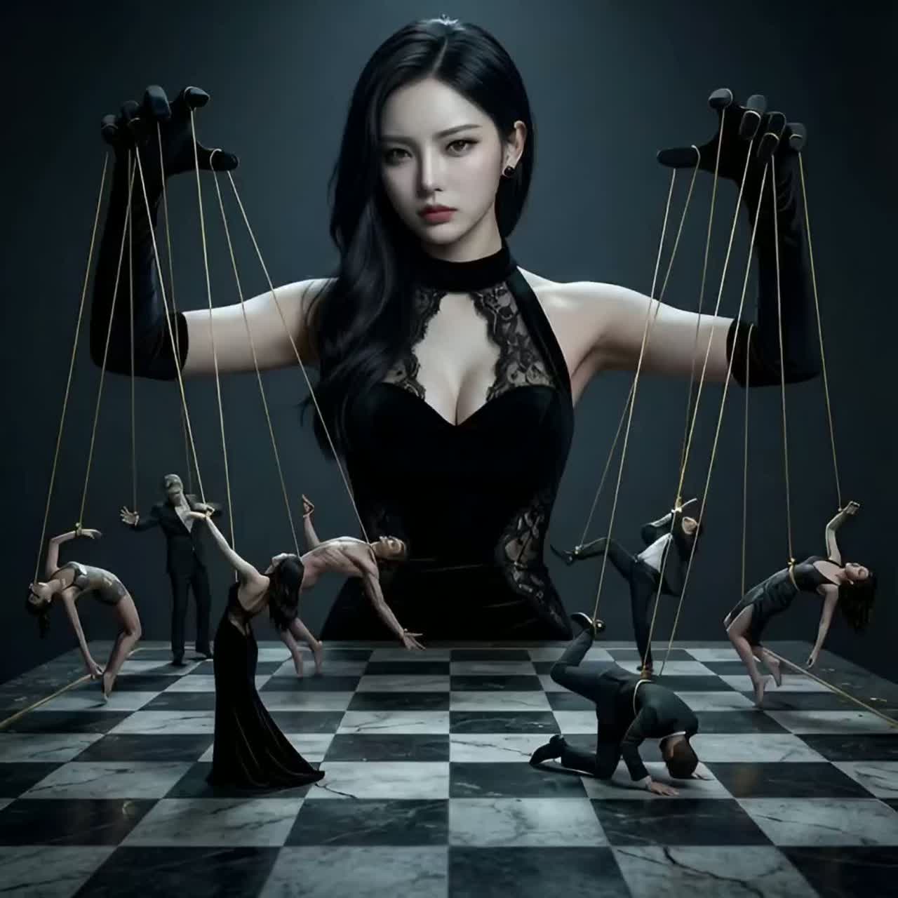 女王的棋盤 (Queen's Checkmate) (Cover) - Baroque Discipline