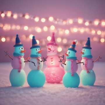 눈사람 파티 (Snowman Party)