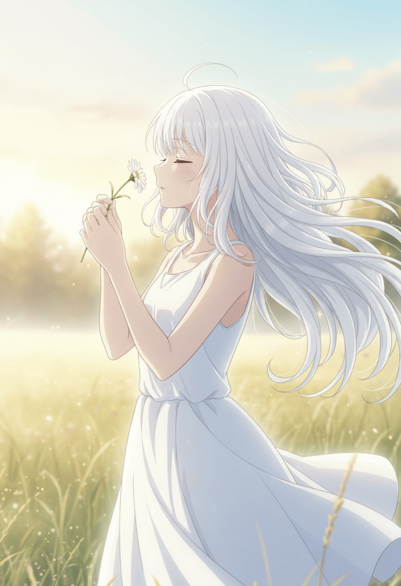 花食べてそうなイメージ (Chobits as "Daydreamer")