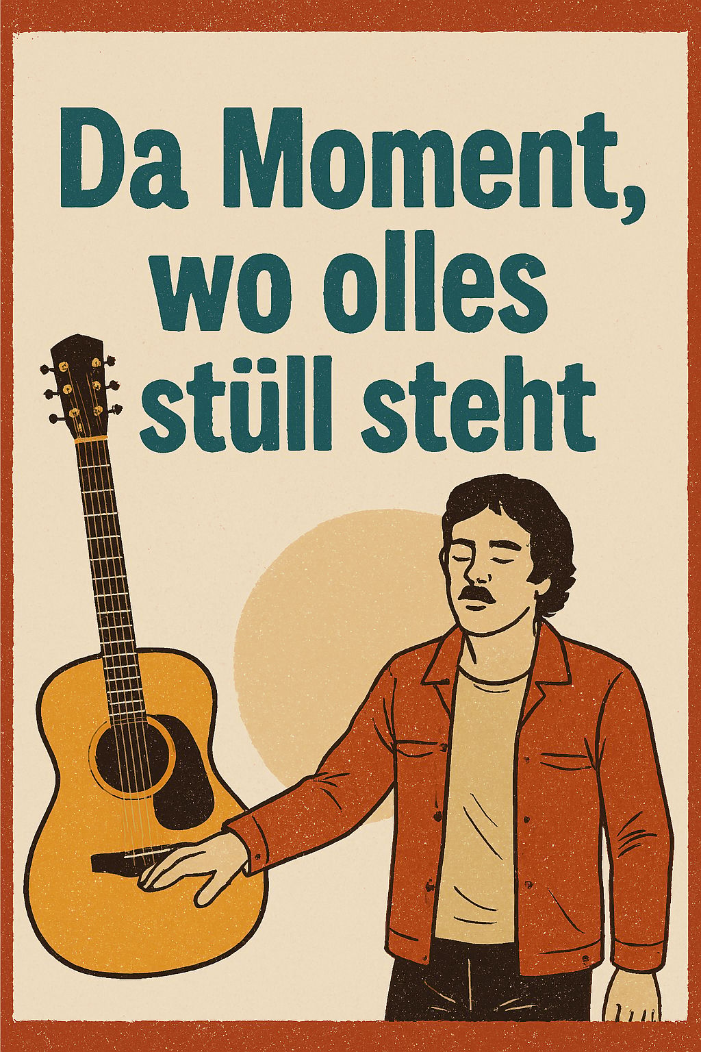 Da Moment, wo olles stüll steht