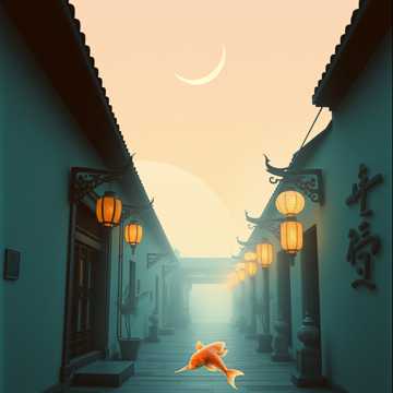 弯钩月