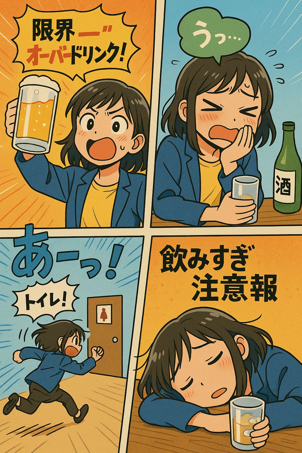 限界オーバードリンク！