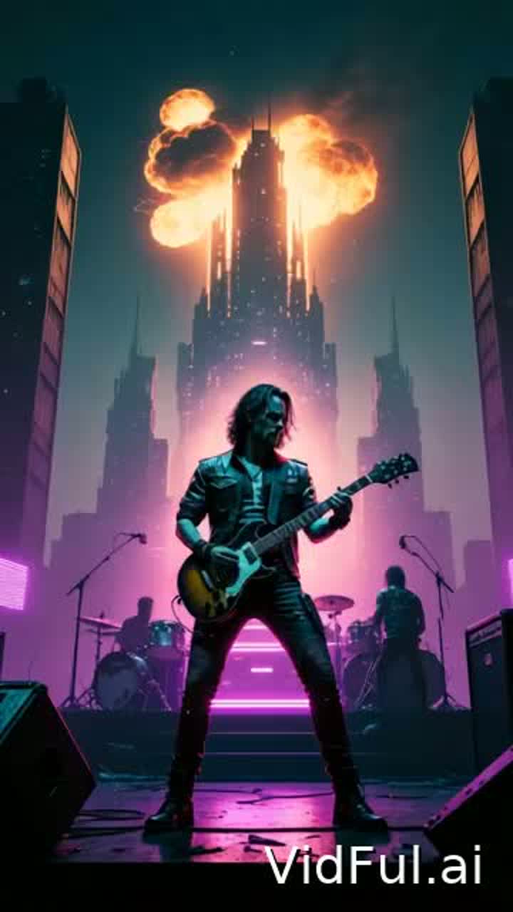 🔥🔥Гори, моя сцена🔥🔥(Burn, my stage) Cyberpunk 2077