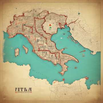 Le venti regioni d'Italia