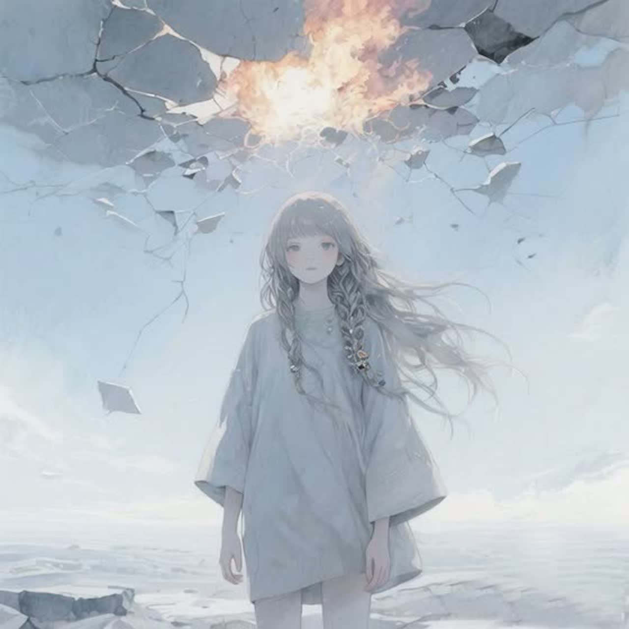 空が壊れた音はしなかった