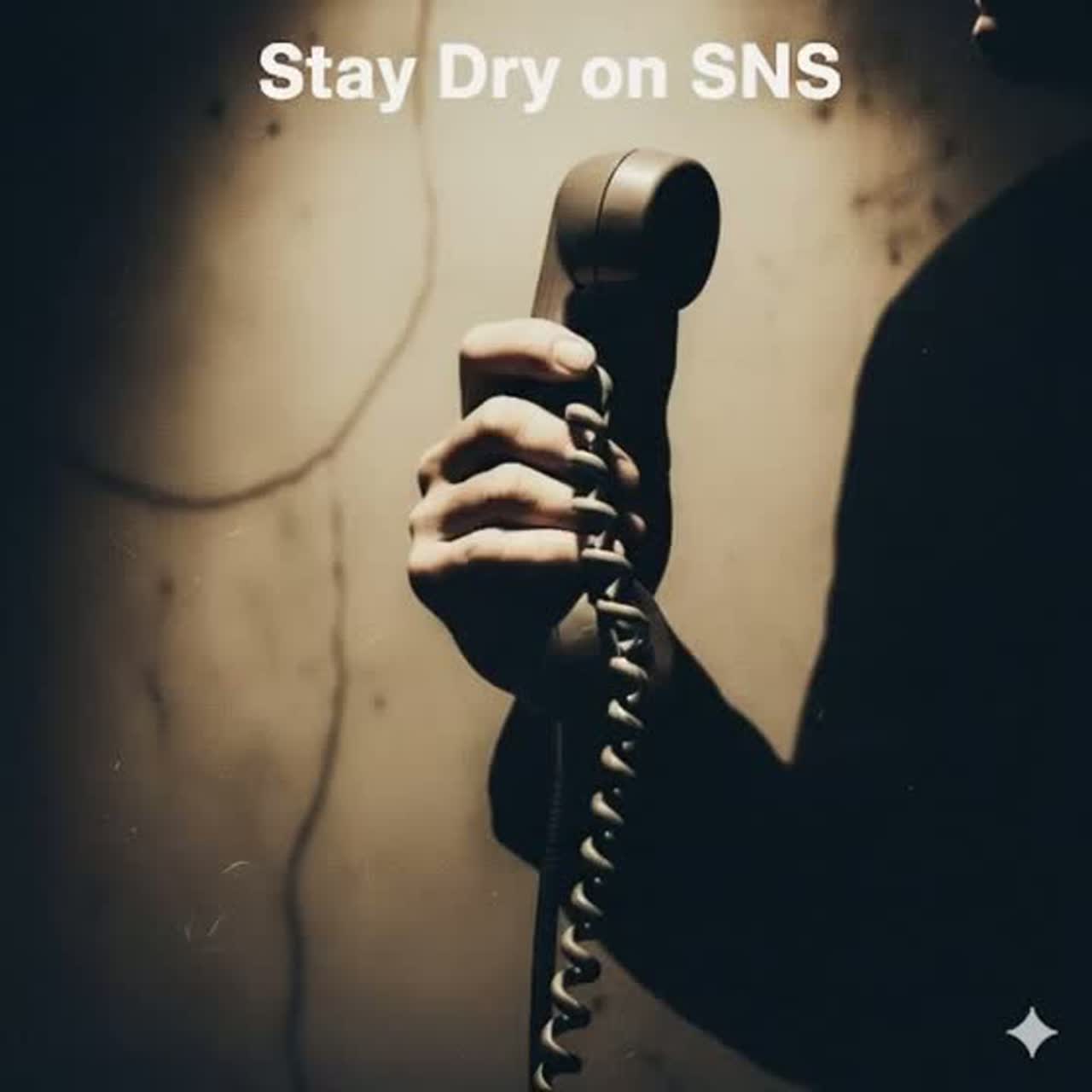 SNS はドライに! Stay Dry on SNS