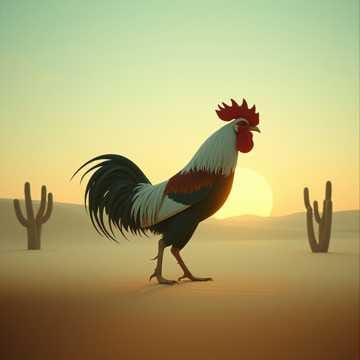 International Rooster Morning Alarm Clock (Cover) [EOS]