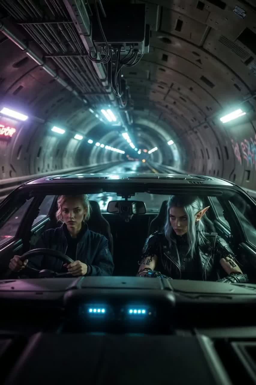 Alma Tunnel Drift | Max & Joy 2082 | Shadowrun