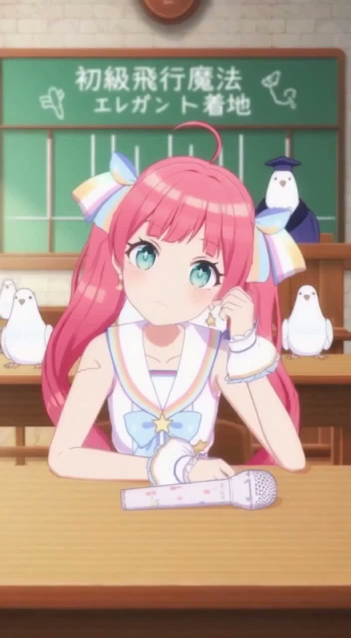 BGMミニ劇場 ハト魔法学院 (Pigeon Magic Academy/鴿子魔法學院)