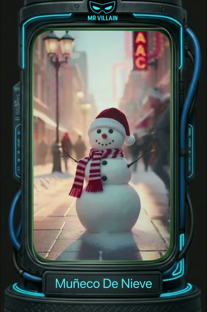 Muñeco De Nieve