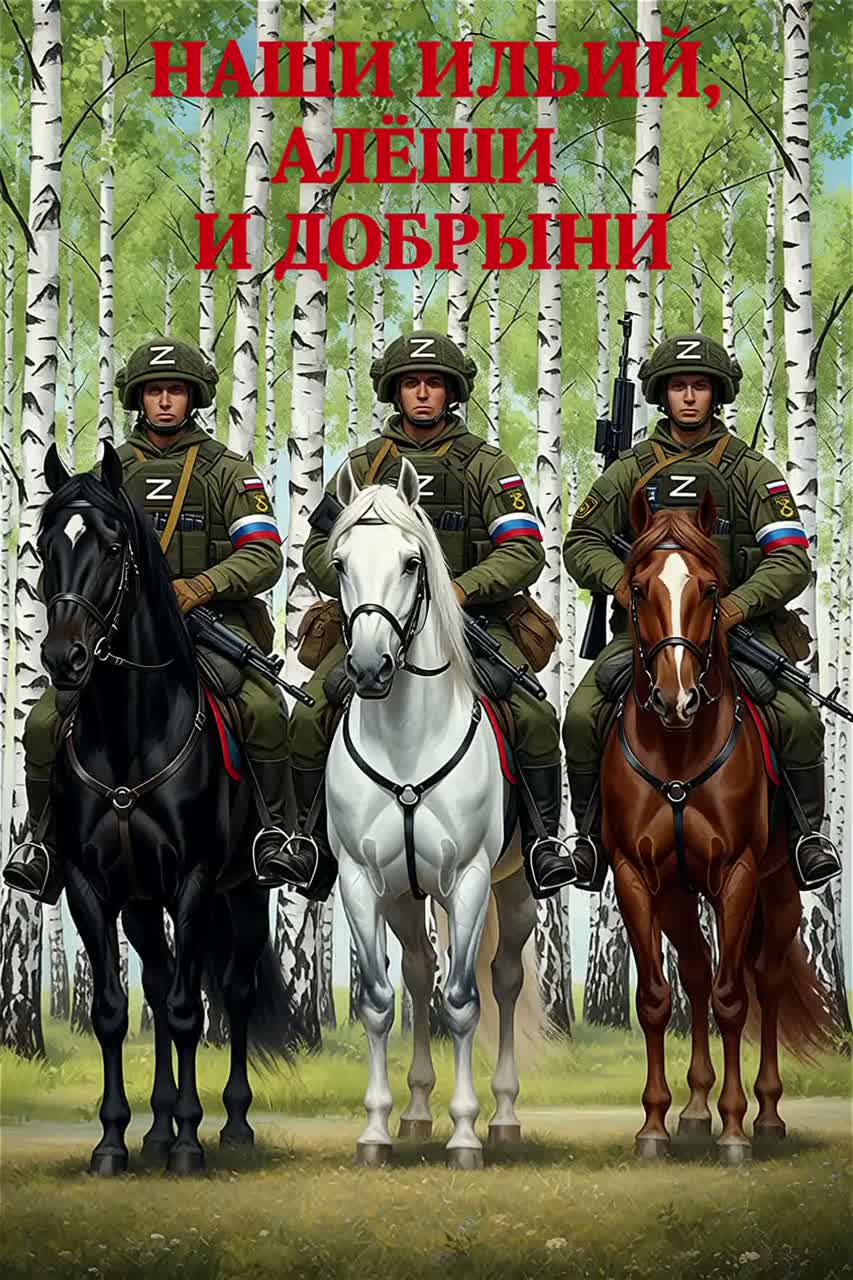 НАШИ ИЛЬИ, АЛЁШИ И ДОБРЫНИ