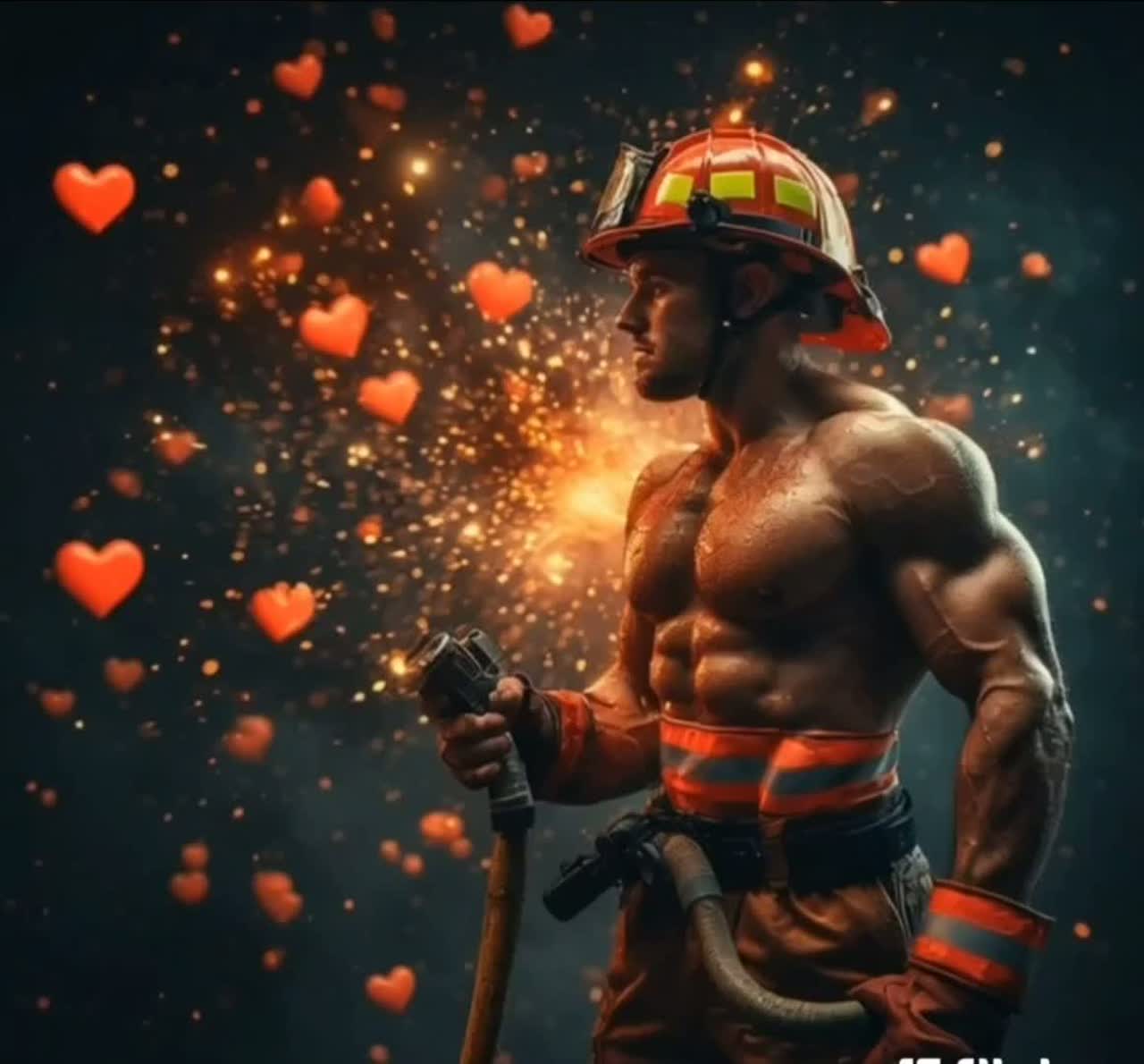 Daddy firefighter