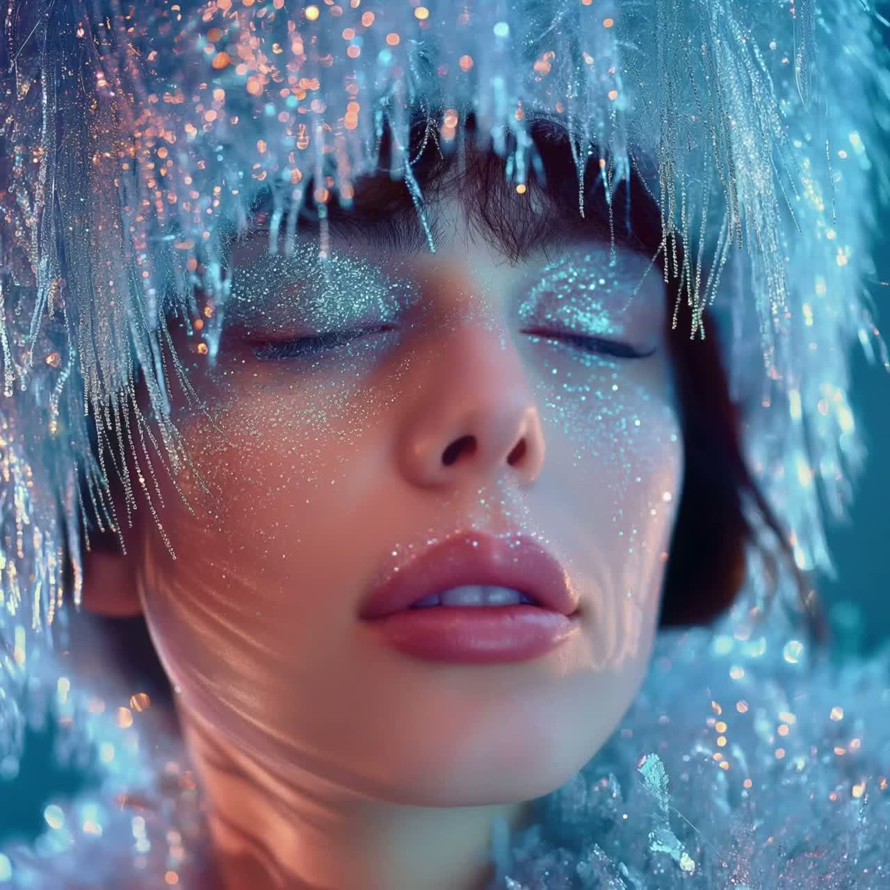 Silvery Signal: Winter’s Call ❄️☃️❄︎*❅⋆❆
