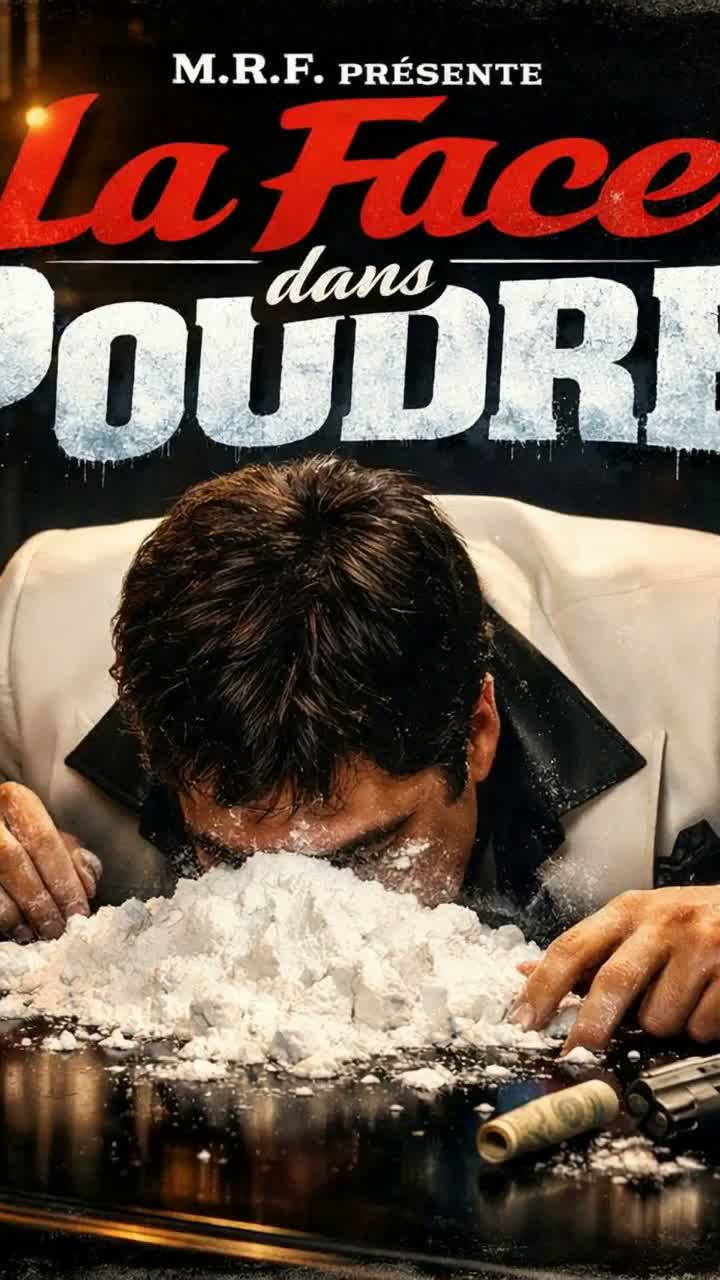 La face dans Poudre