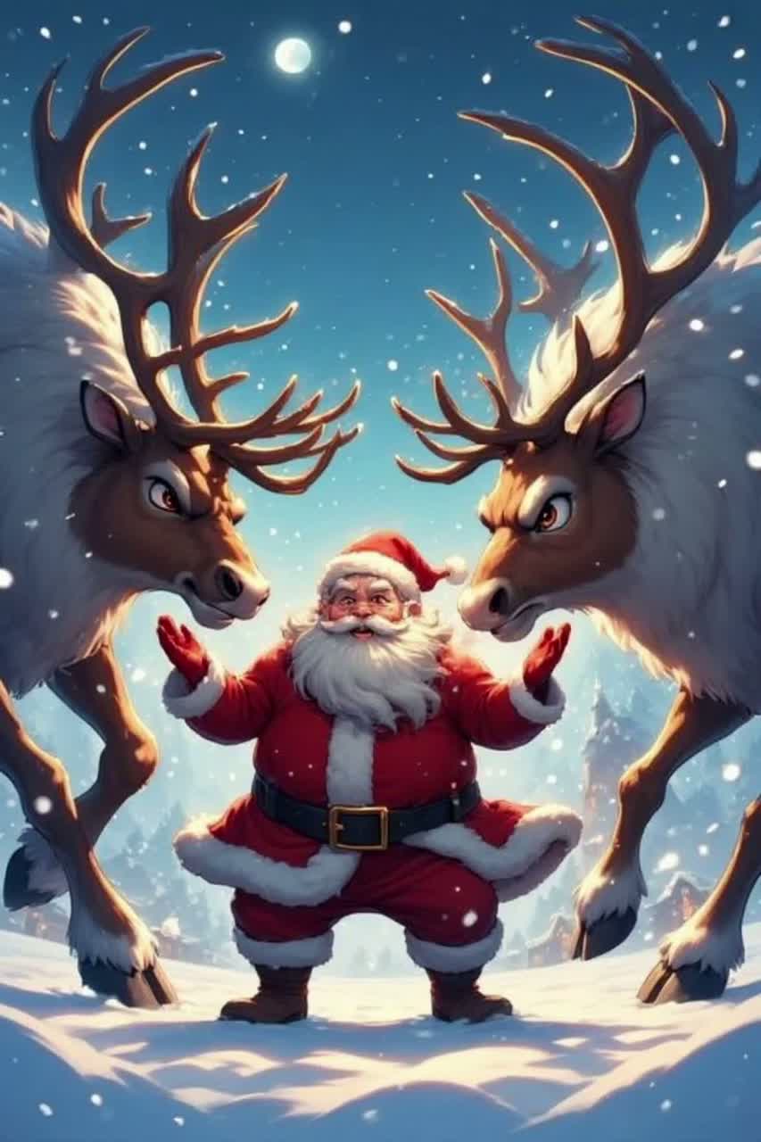 Reindeer Rumble (Cover)