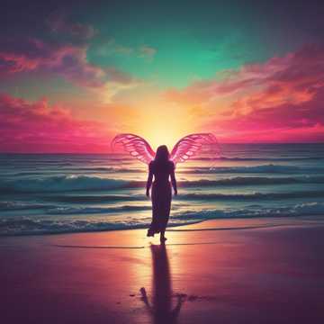 Angels angels love me too please please 