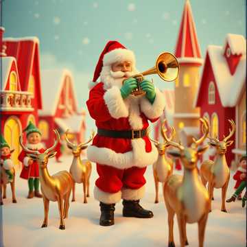 Papá Noel Trompeta