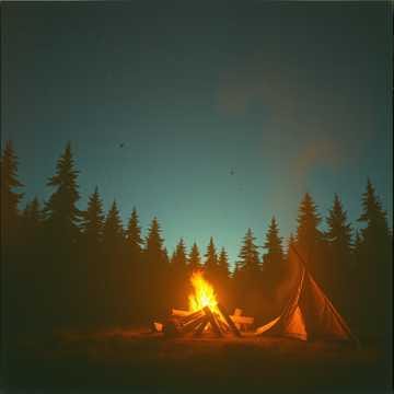 🛜2人キャンプ⛺️🌲