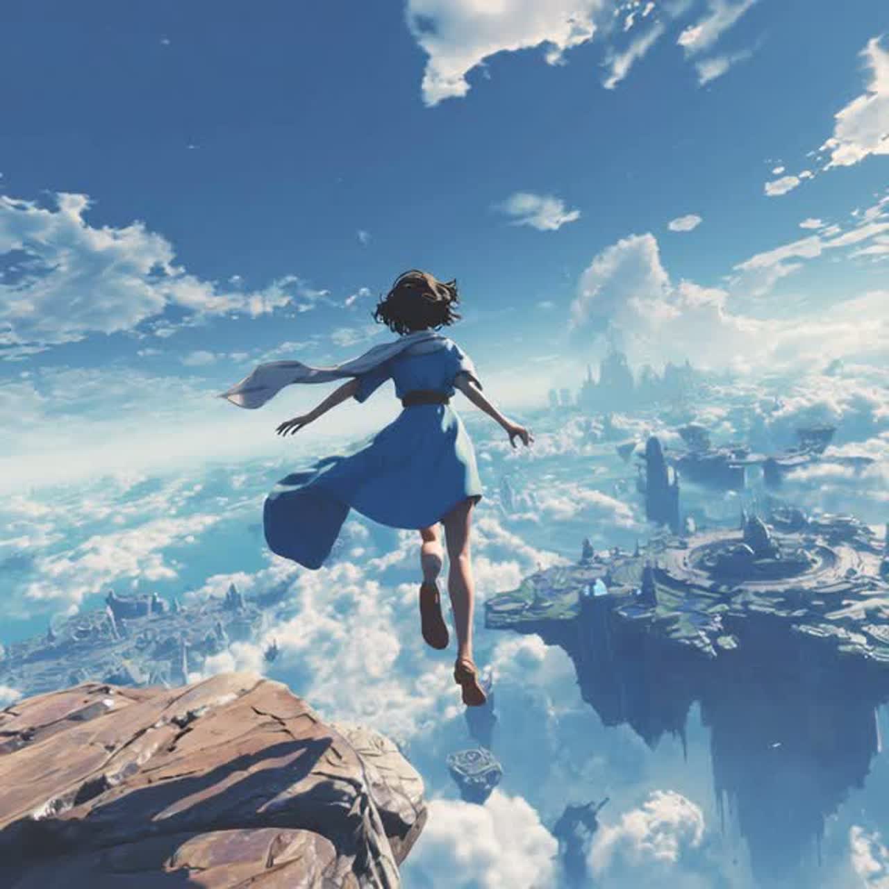 空はやさしい速度で (The Sky Moves at a Gentle Pace)