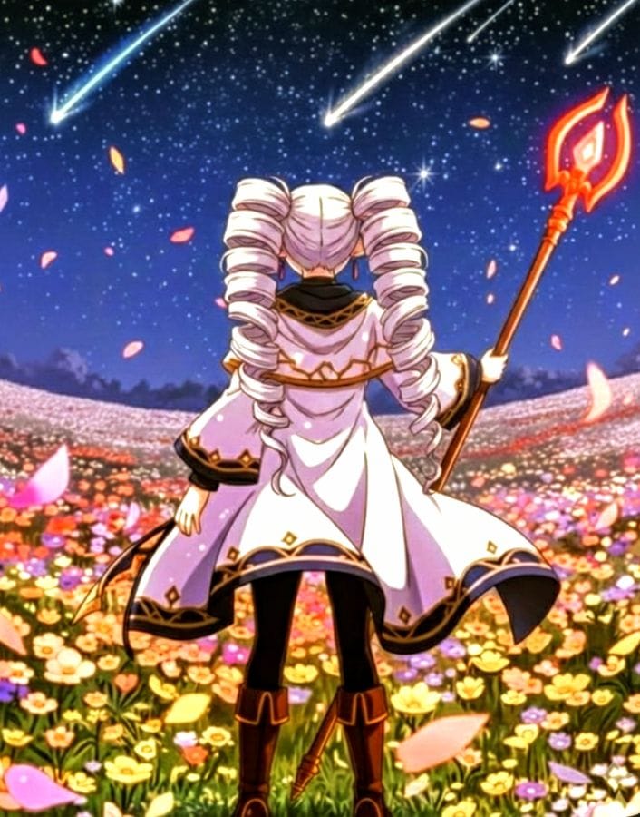 🪄そうだね…✨君達の思い出も連れていくよ(縦ロールになっちゃったVersion.)