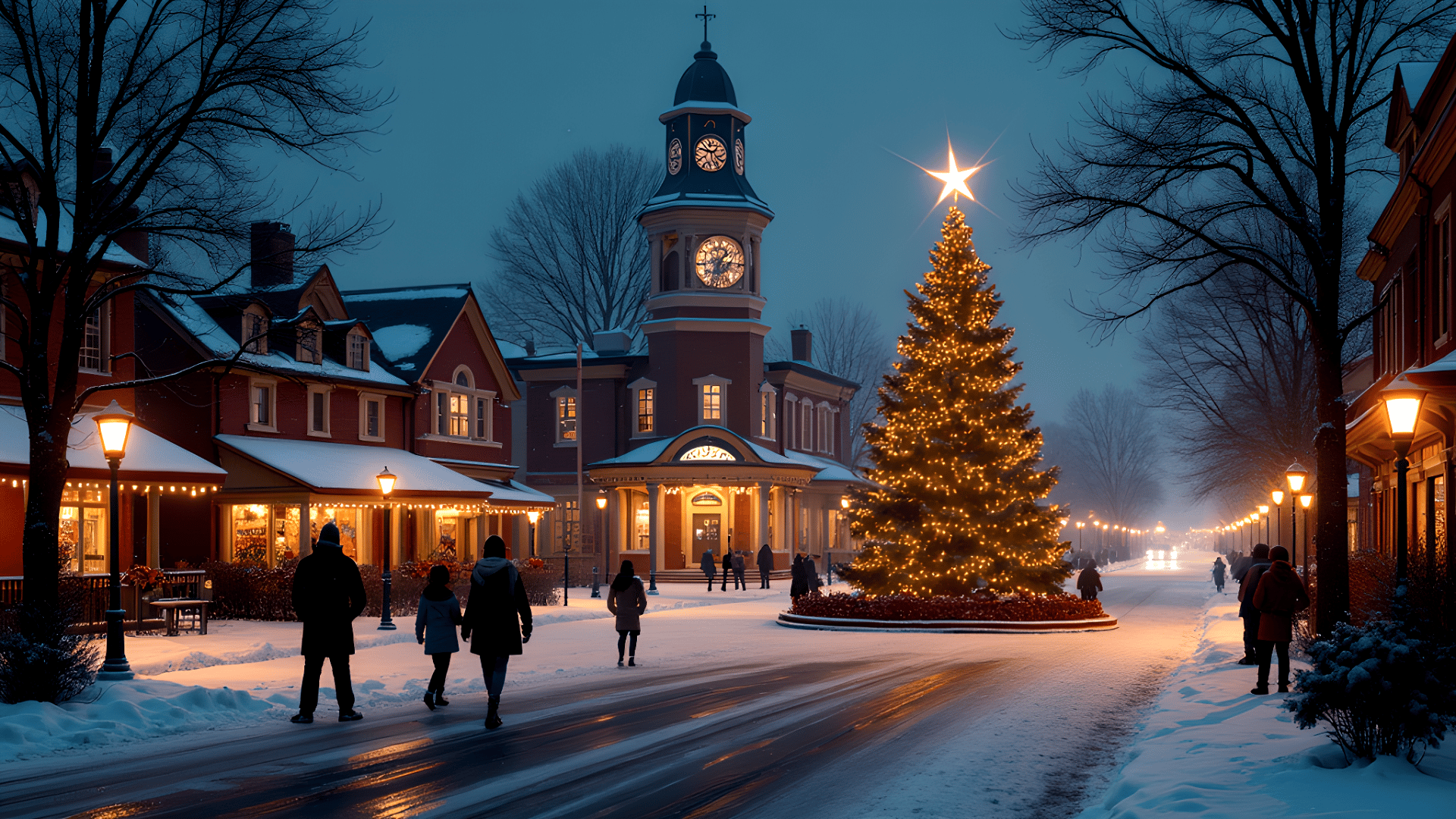 Christmas in a Small Town