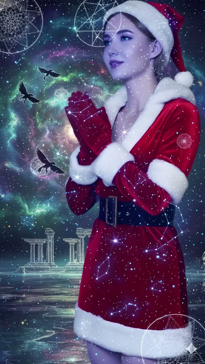 Heilige Nacht? Check-in Nacht. ~Disco-Predigt im Santa-Glitzer~
