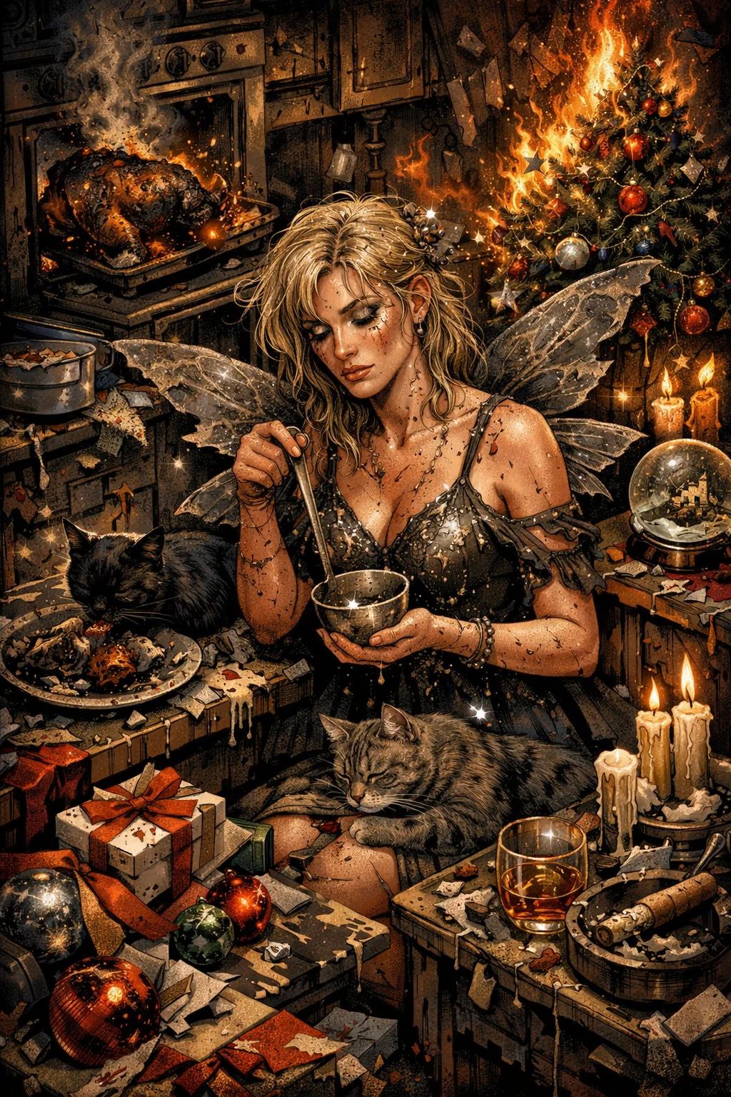 Le Noël chez la fée Paillette
