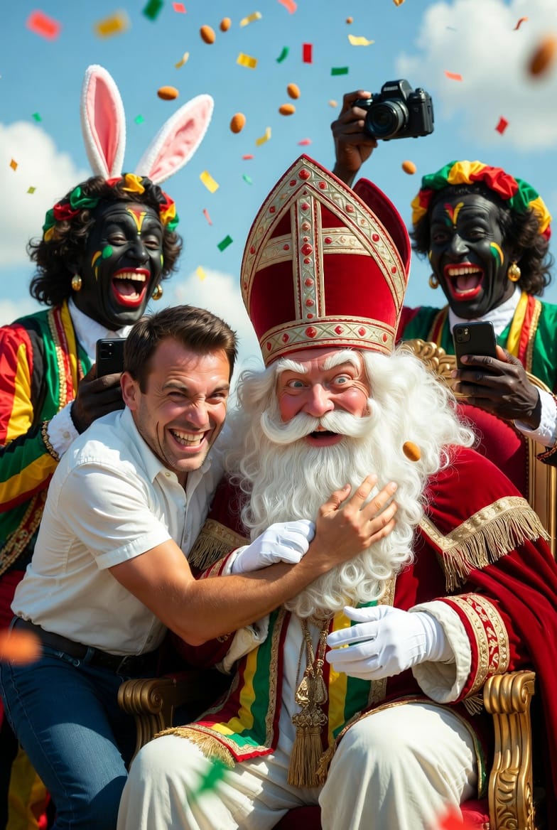 Op De Foto Met Sinterklaas