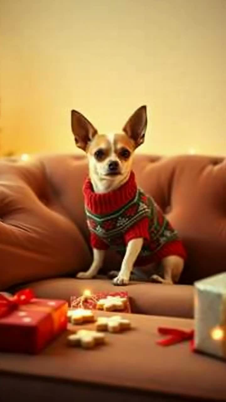 My Little Holiday Chihuahua