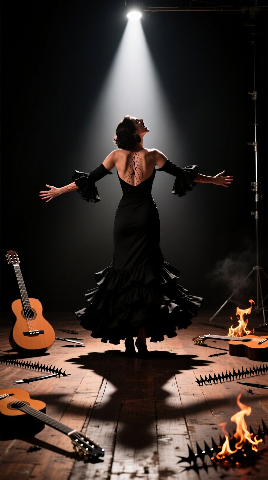 Flamenco de fuego