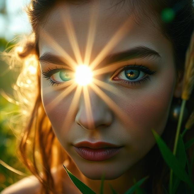 Through