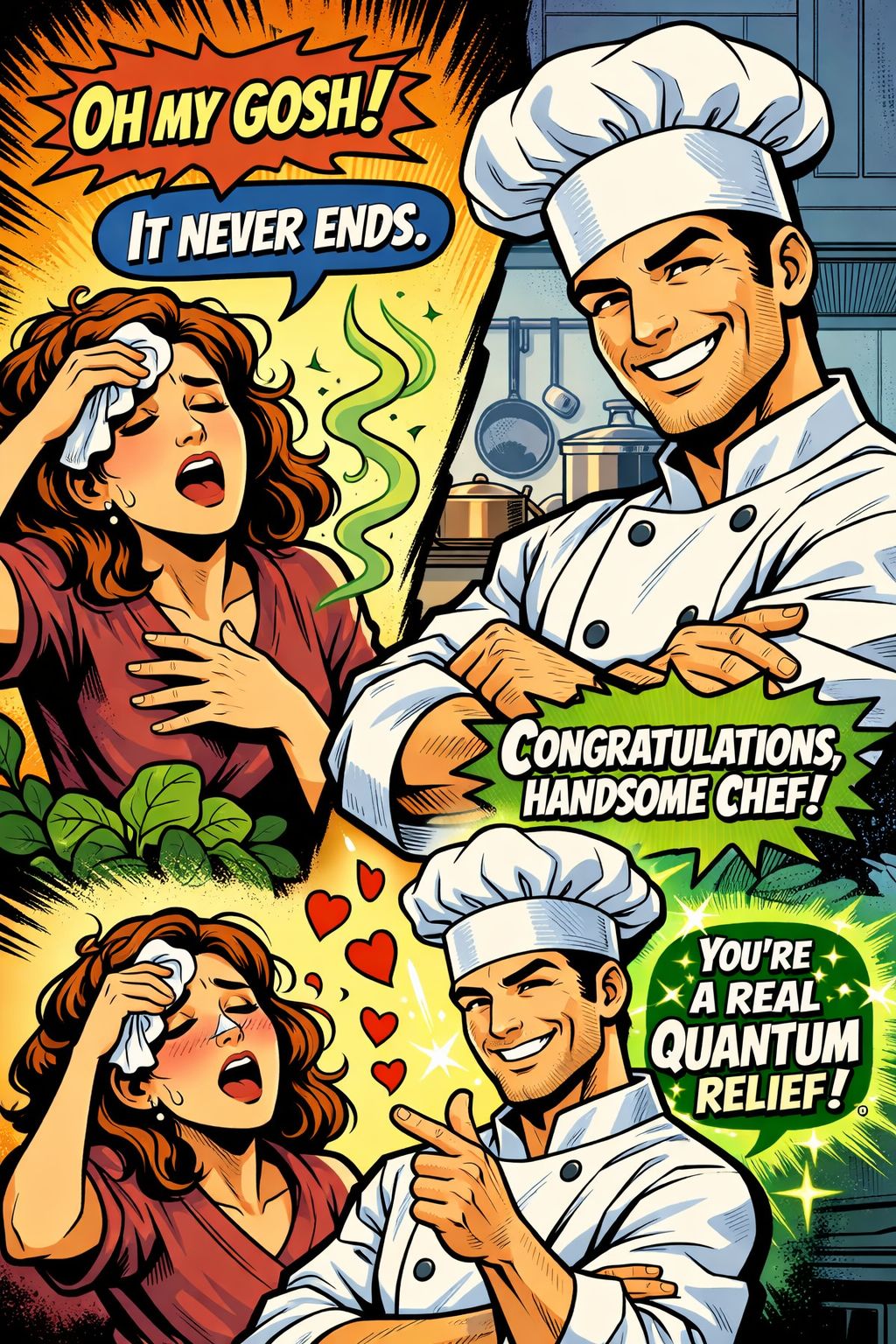 Menu quantique au premier resto Martien !