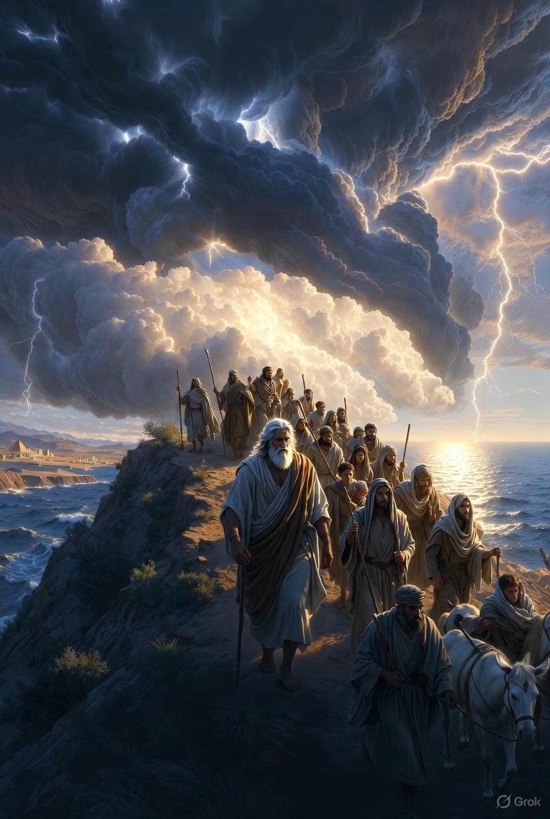 Exodus Blaze: Moses’ Path to Promise