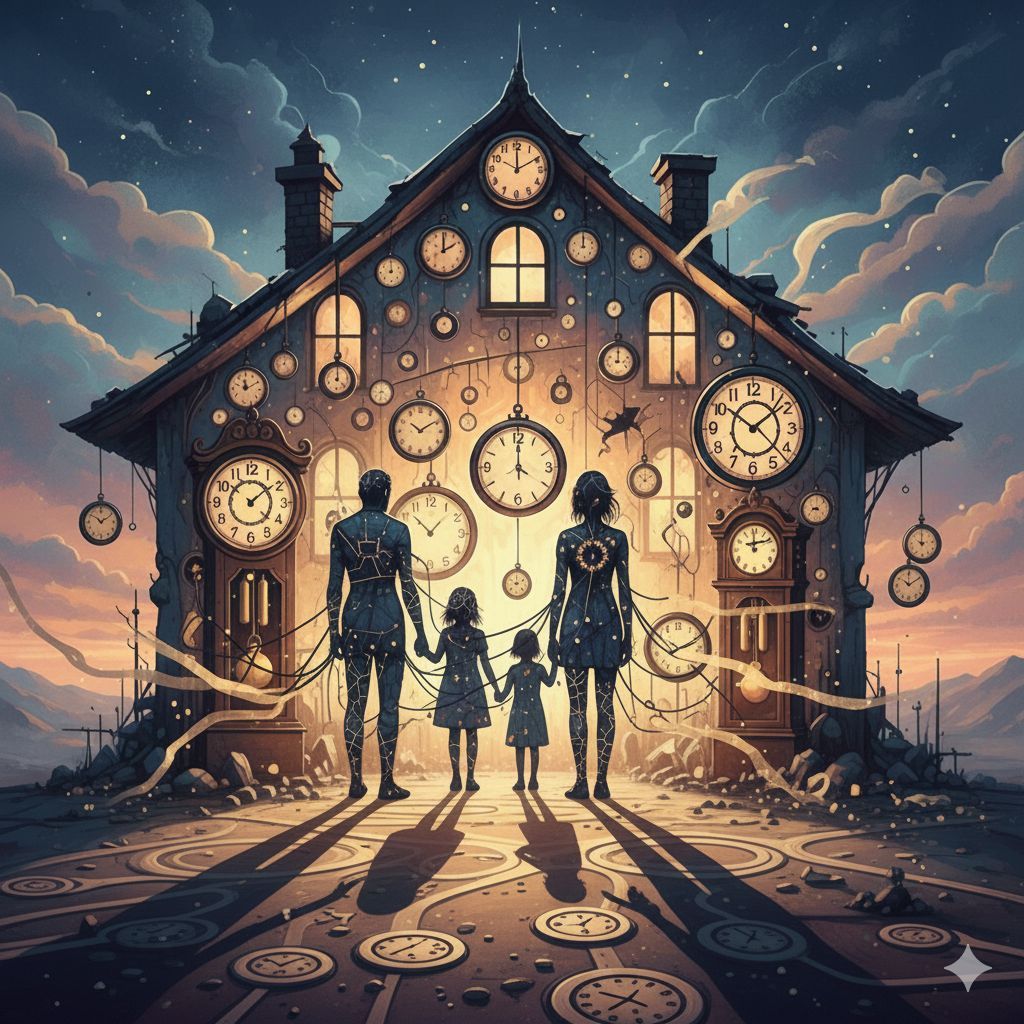 불은 켜져 있다 / Same House, Different Times