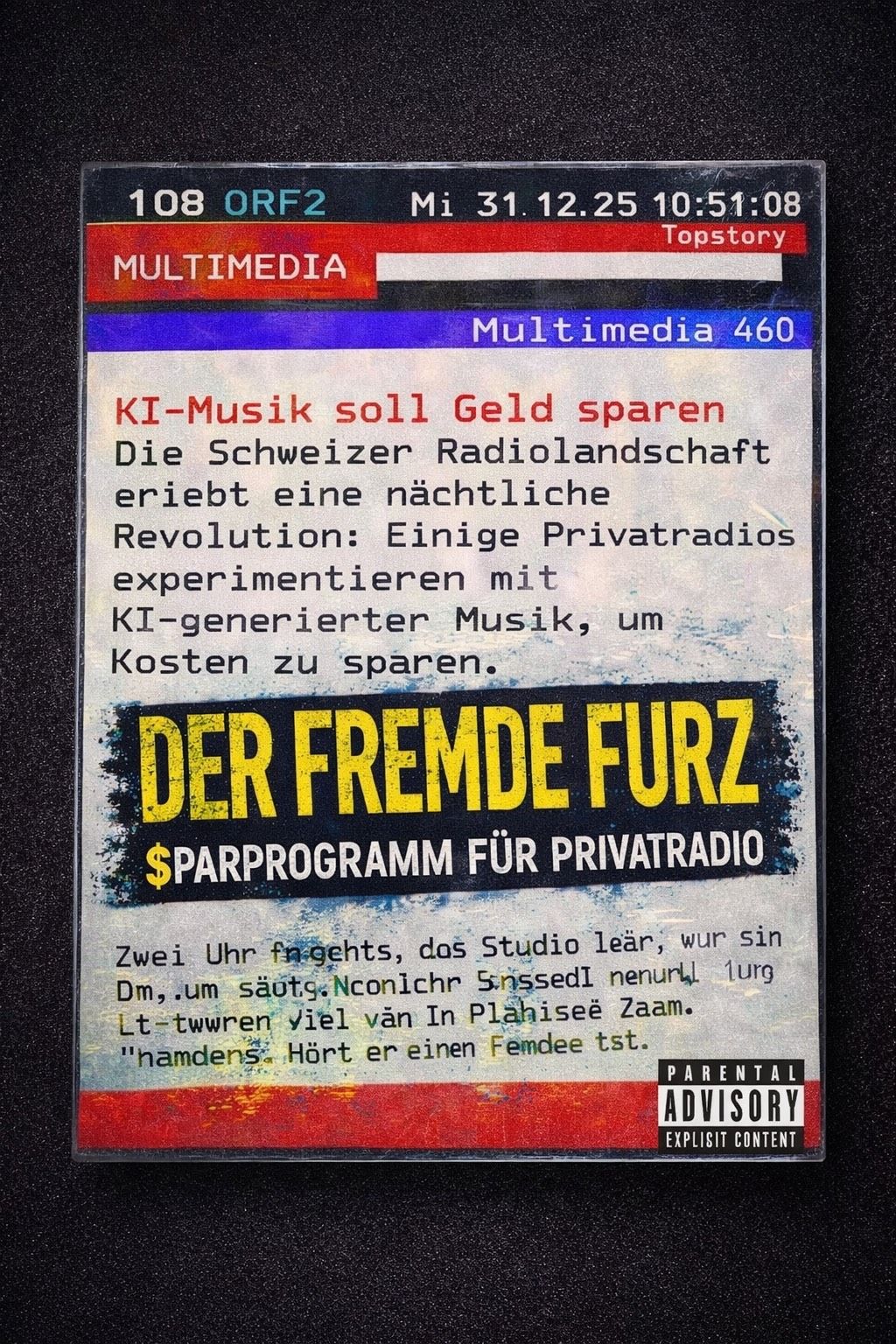 Der Fremde Furz (Live aus der Nachtschiene)
