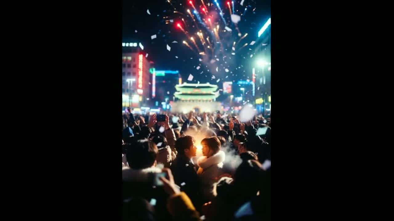❄️🎄  서울의 첫눈빛 / «Первый взгляд в Сеуле» ❄️🎄