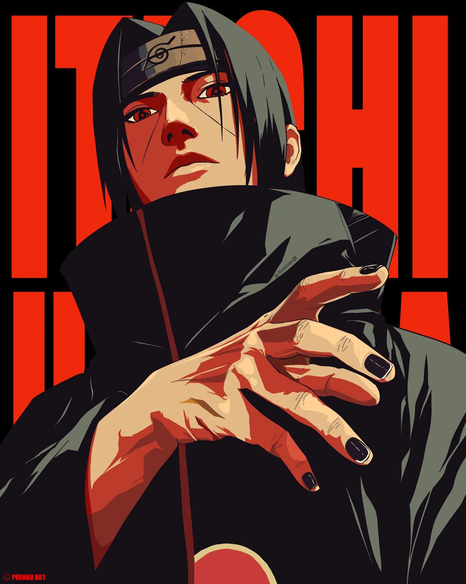 Itachi Uchiha - Olho que tudo vê (Naruto) Lil Jhoe