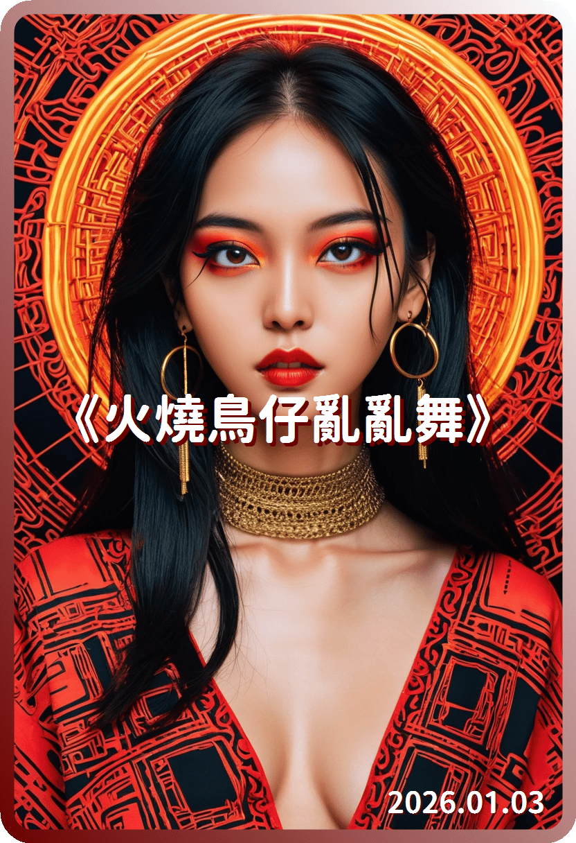 《火燒鳥仔亂亂舞》#原創 ✨𝕭𝖎𝖆𝖓𝖈𝖆 𝕾𝖐8 ✨ 《©️"Flamingo Furakako" V2》