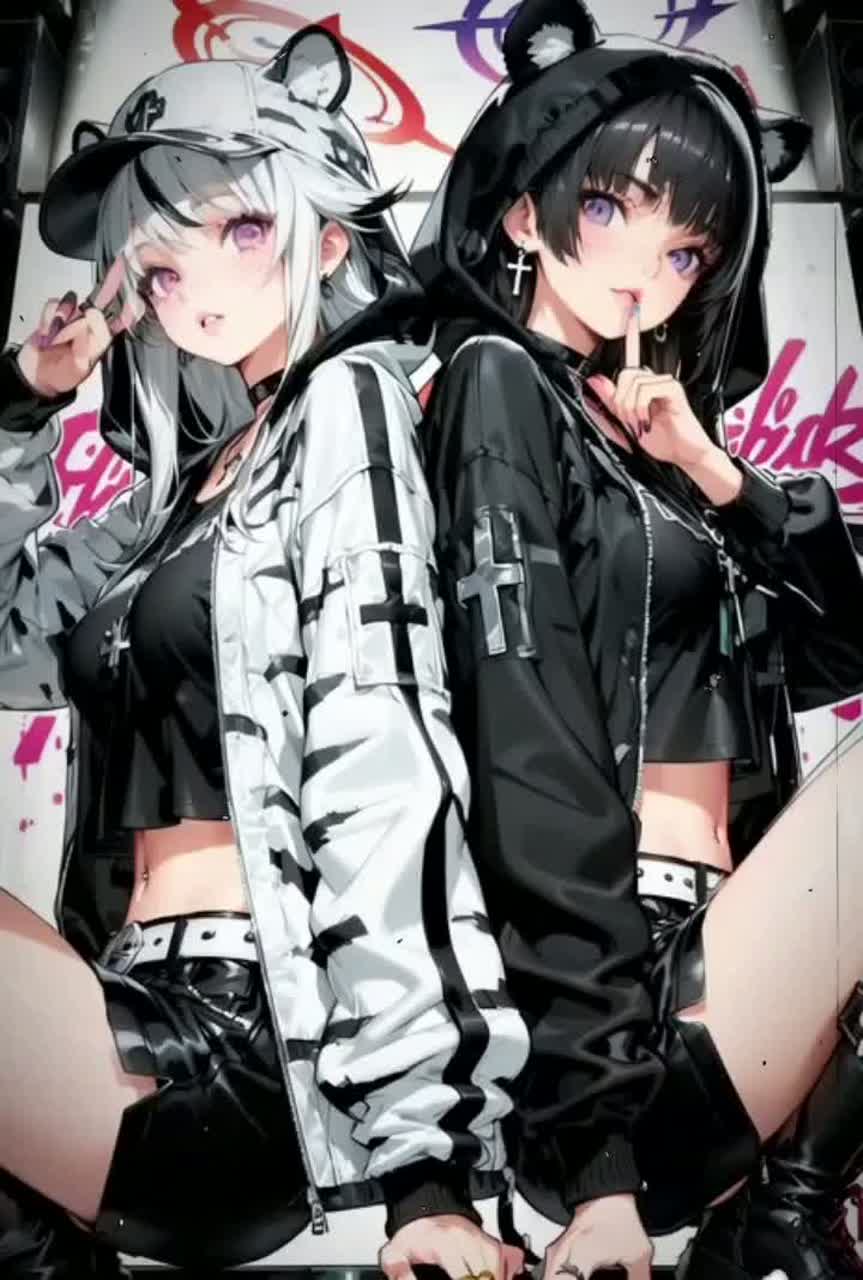 黒と白の始まり。