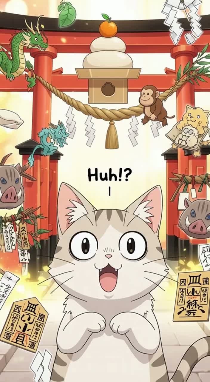 ネコ年まだにゃの！？2026